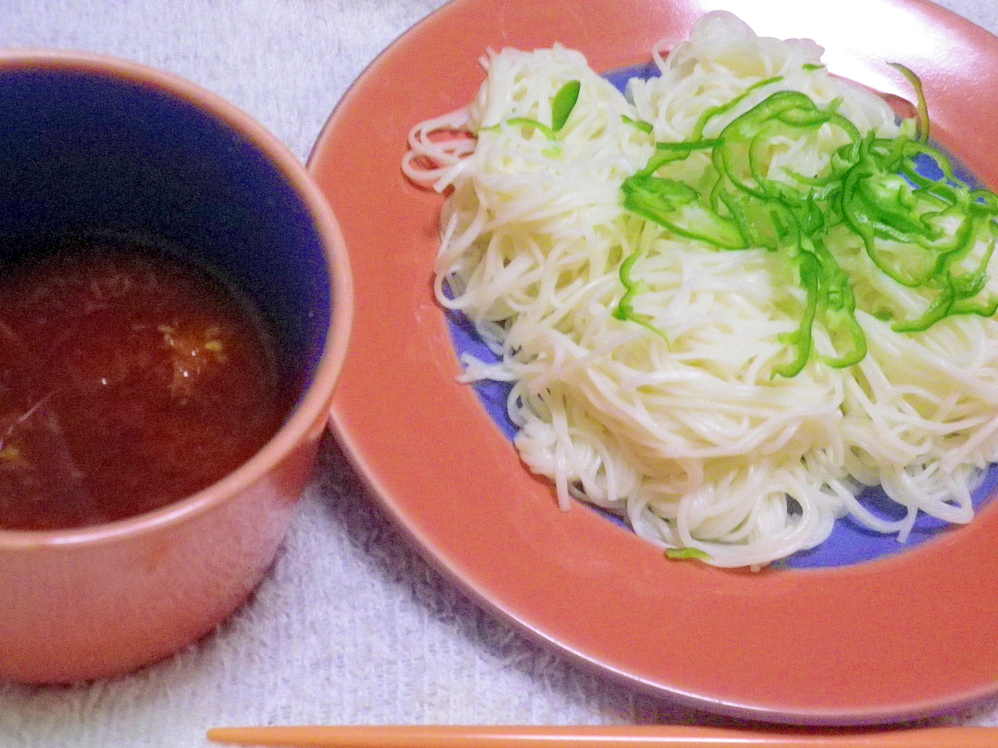 トマトそうめん