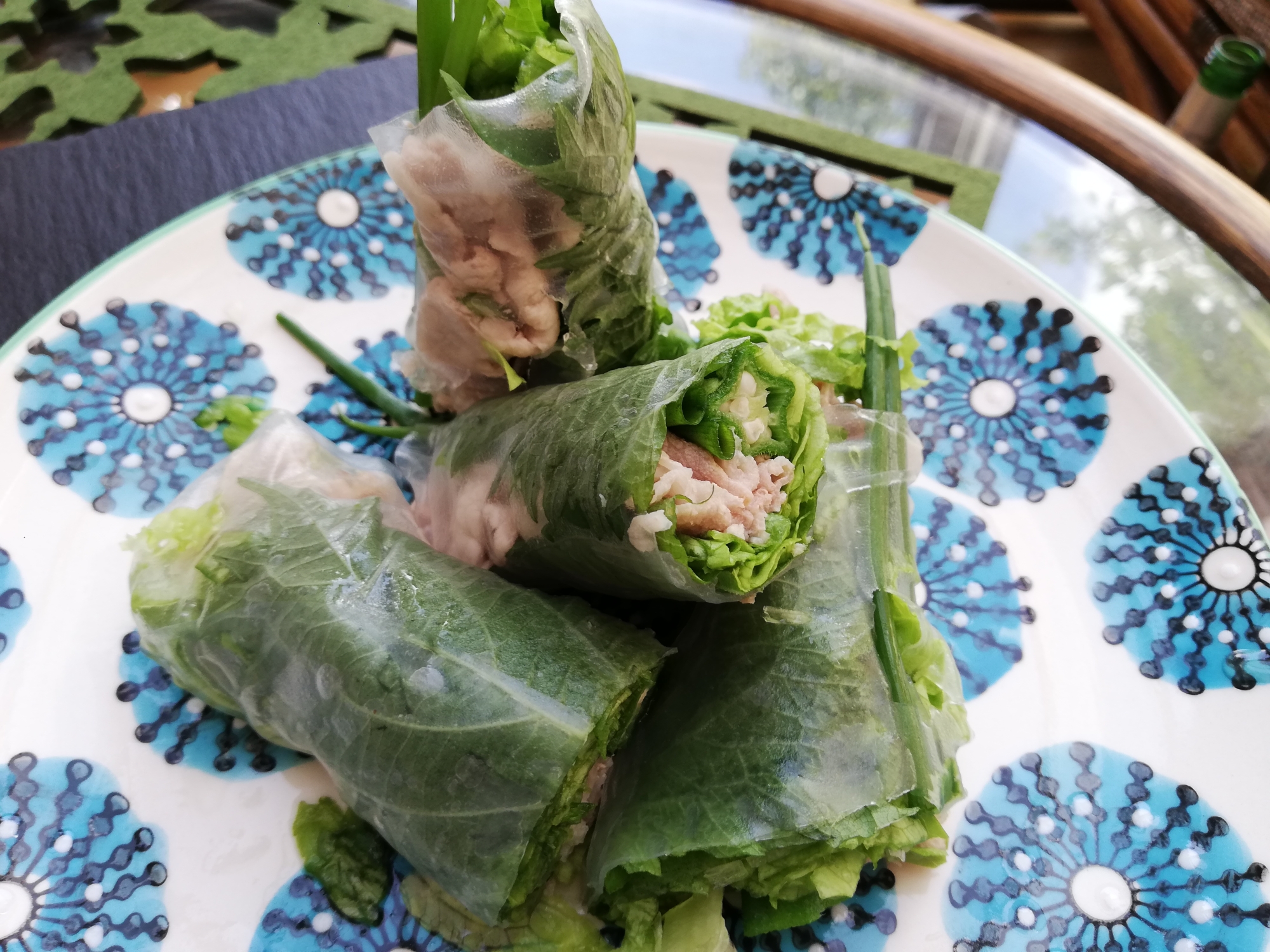 オクラと豚肉の生春巻き レシピ 作り方 By Akdeniz 楽天レシピ