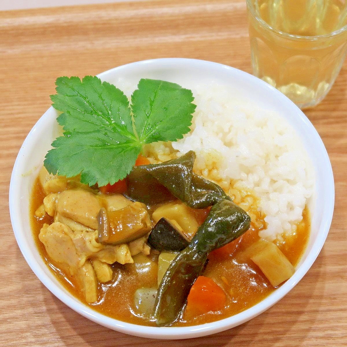 お煮しめで和風カレー☆お煮しめリメイク