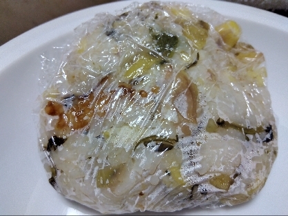 鶏肩肉と牛蒡のおこわ（蒸し器バージョン）