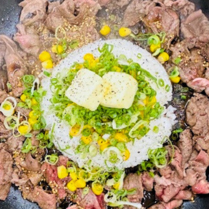 佐賀牛で作る贅沢ペッパーランチ風ご飯♪