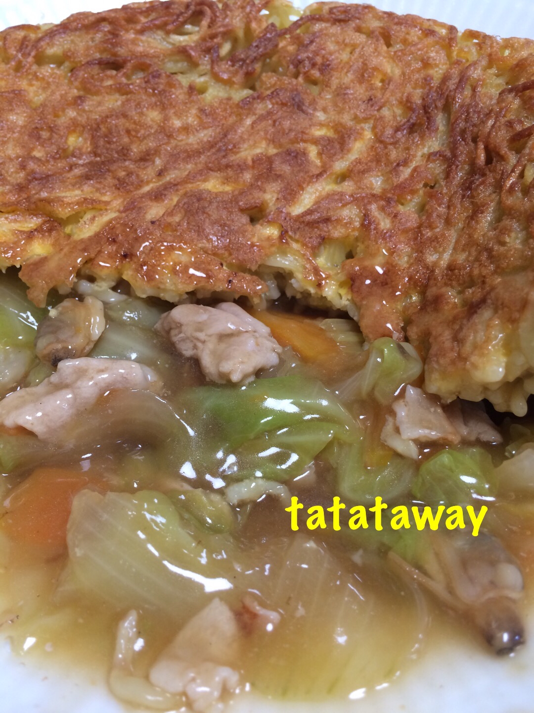梅蘭風 卵でかためた焼きそば レシピ 作り方 By Tatataway 楽天レシピ