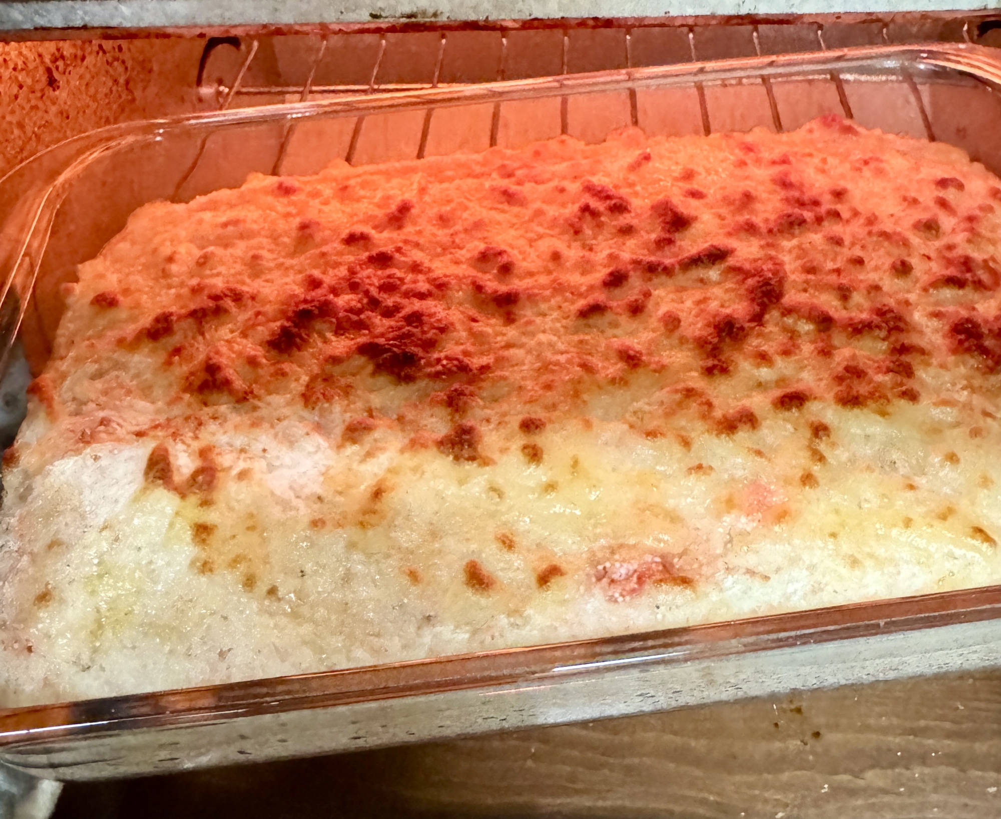 明太子とちりめんとチーズの☆長芋焼き