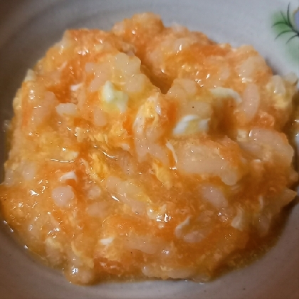 にんじんのおじや　～子どもが熱を出したときに…