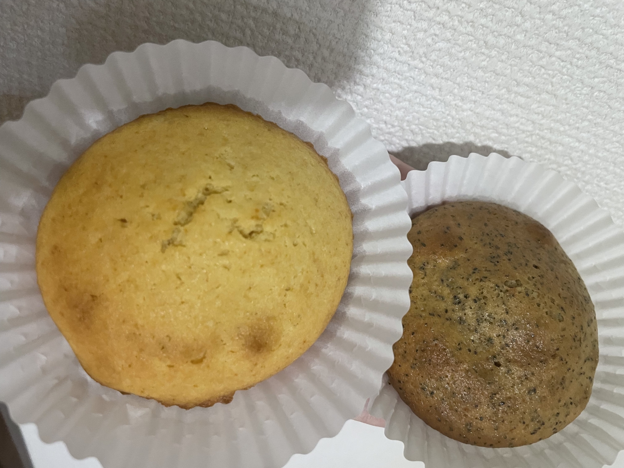 型なしで作れる！ふわふわマドレーヌ*