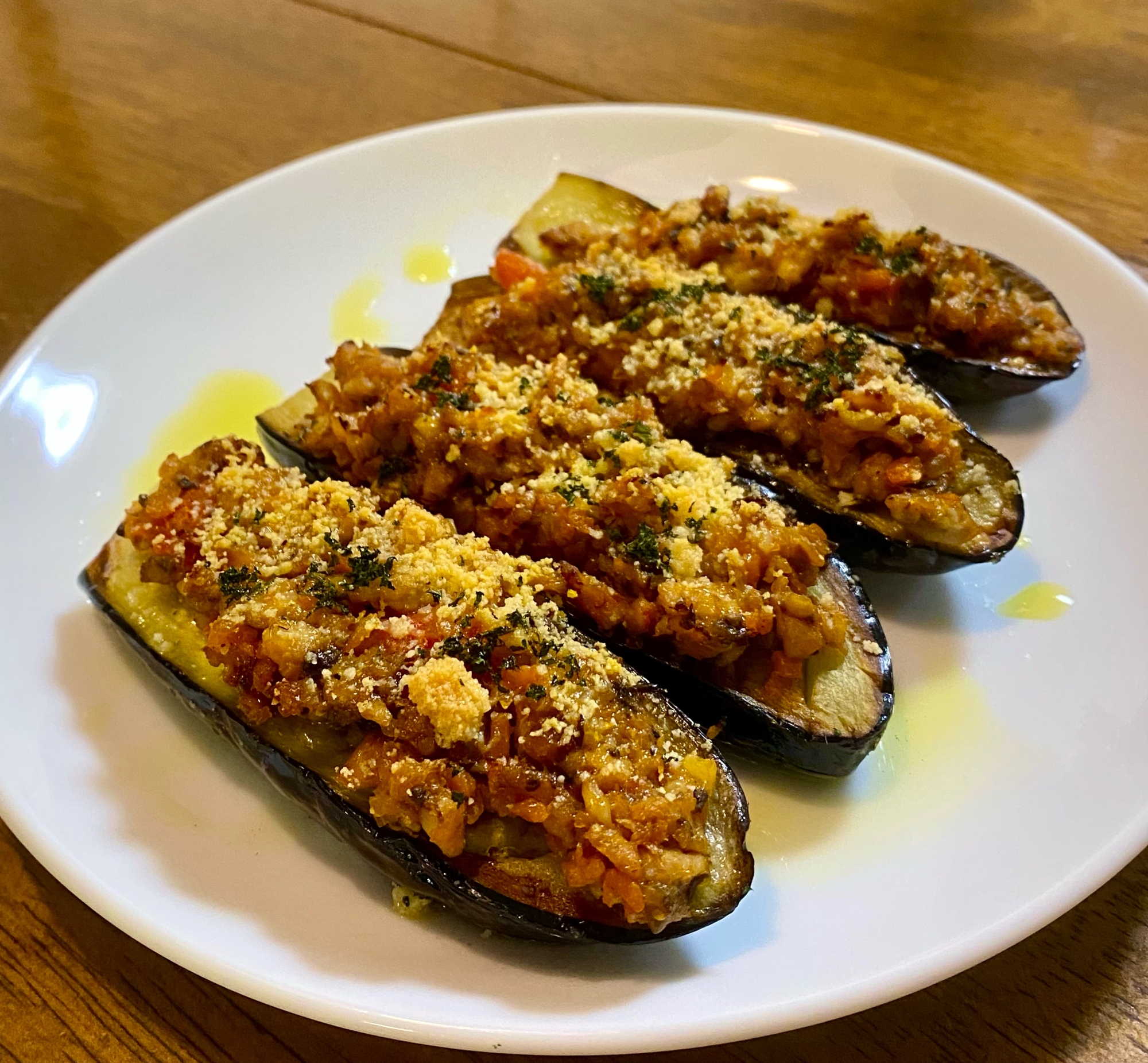 ☀️なすのオーブン焼き〜さばフレークのせ【洋食】