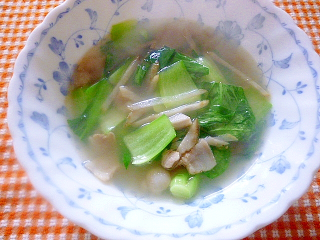 ごぼうの中華スープ