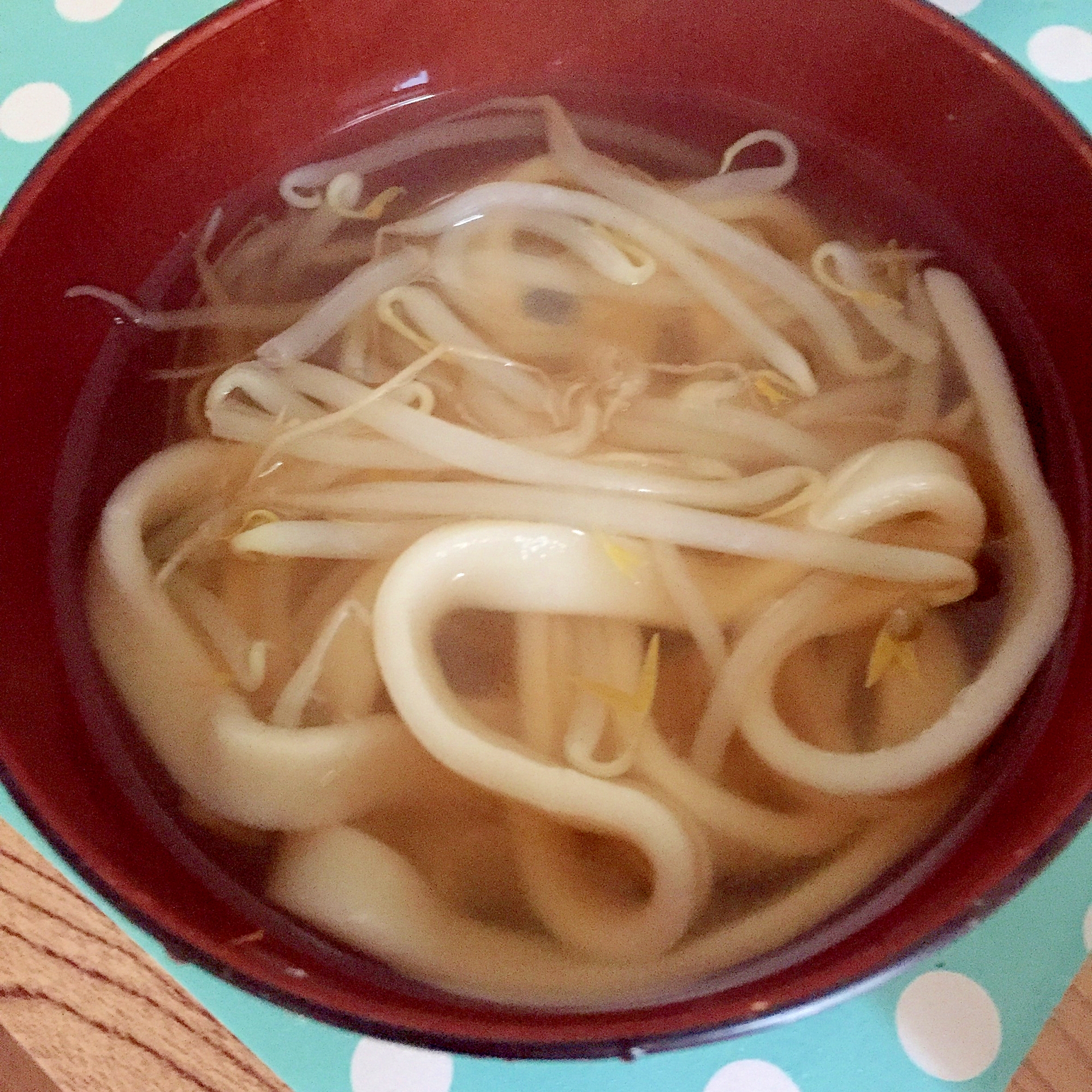 もやしのうどん☆