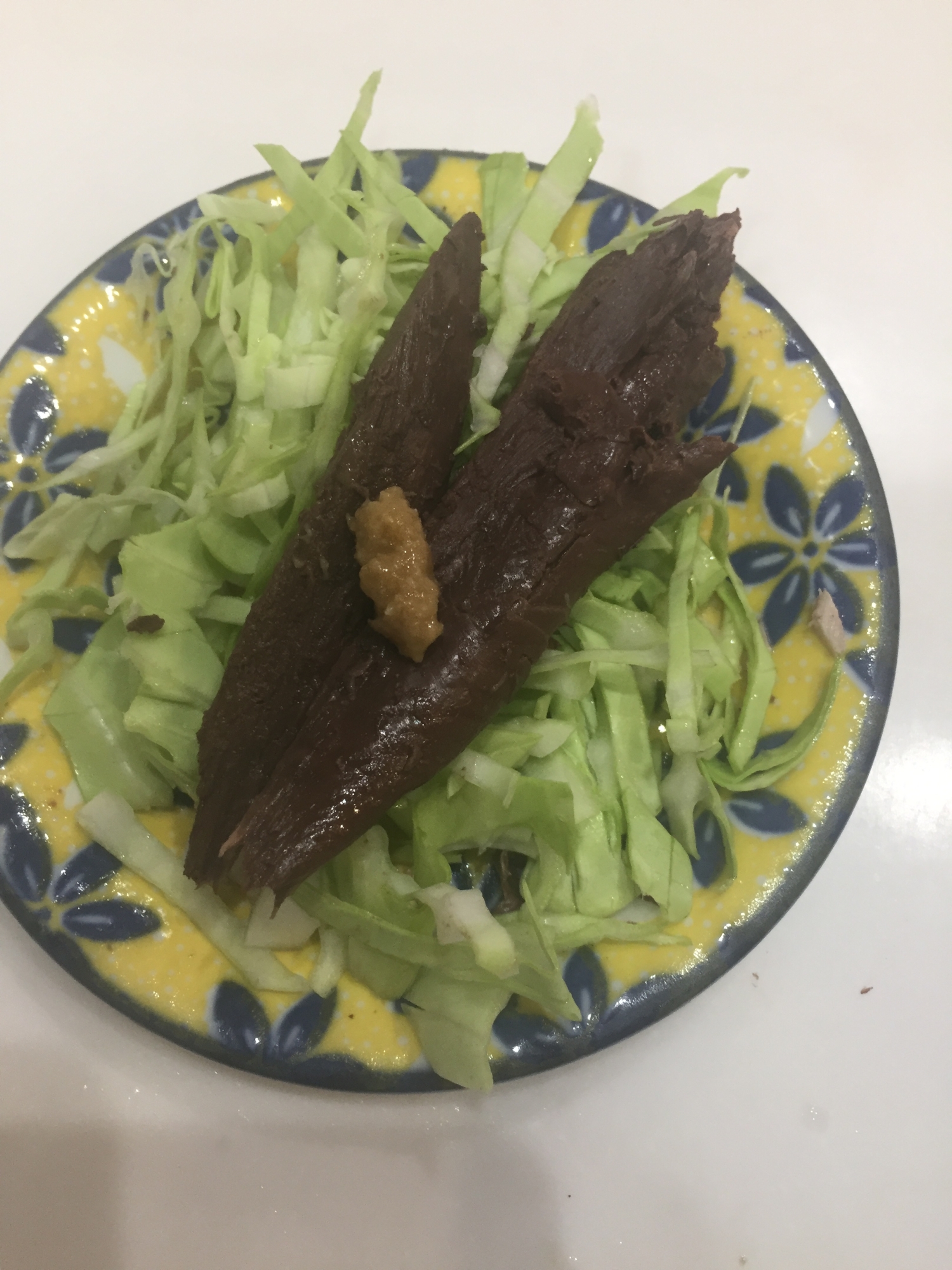 カツオの血合いの生姜仕立てのサラダ レシピ 作り方 By へんてこへんてこママ 楽天レシピ