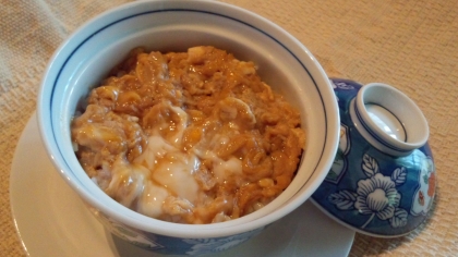 甘辛たまご丼♪