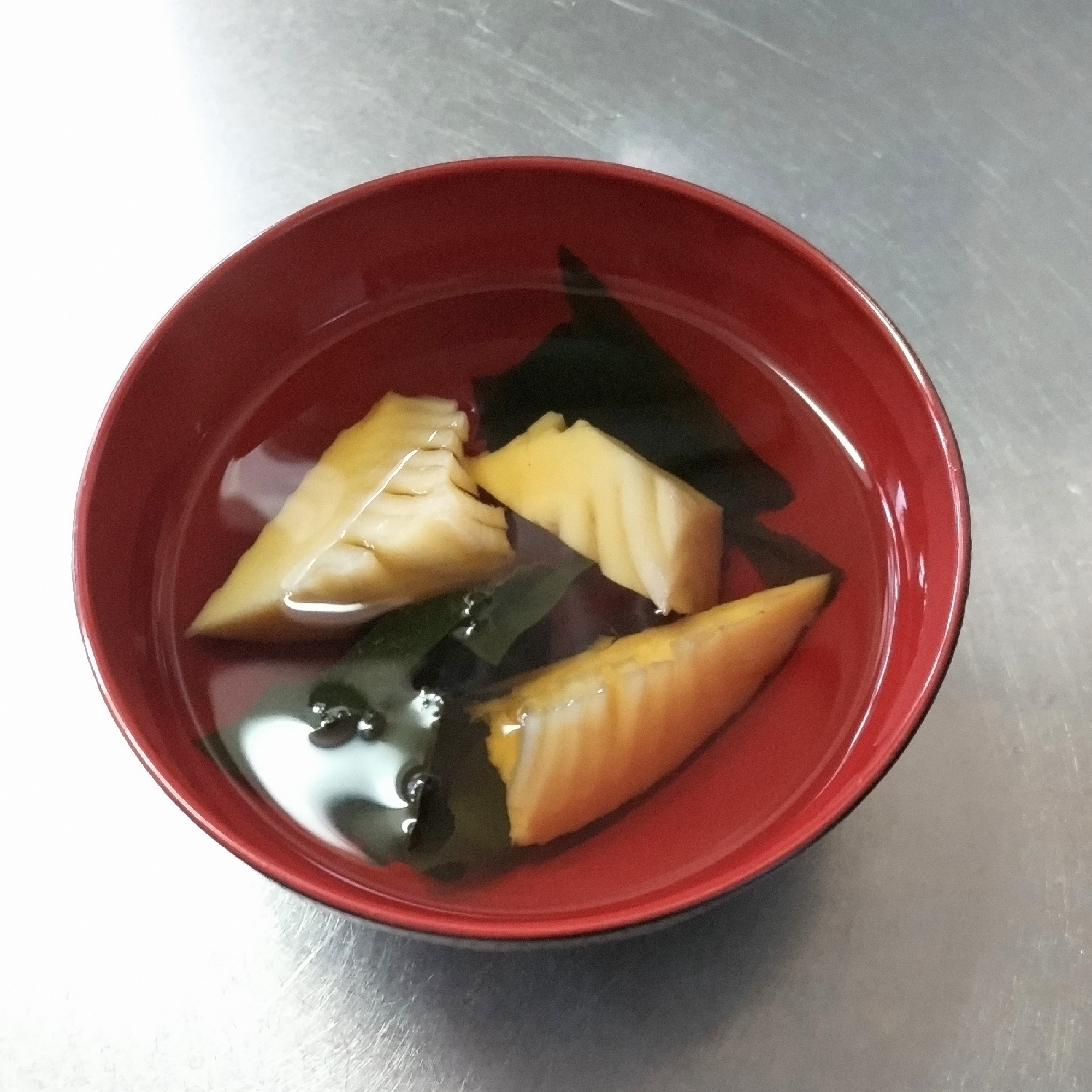 たけのこのお吸い物