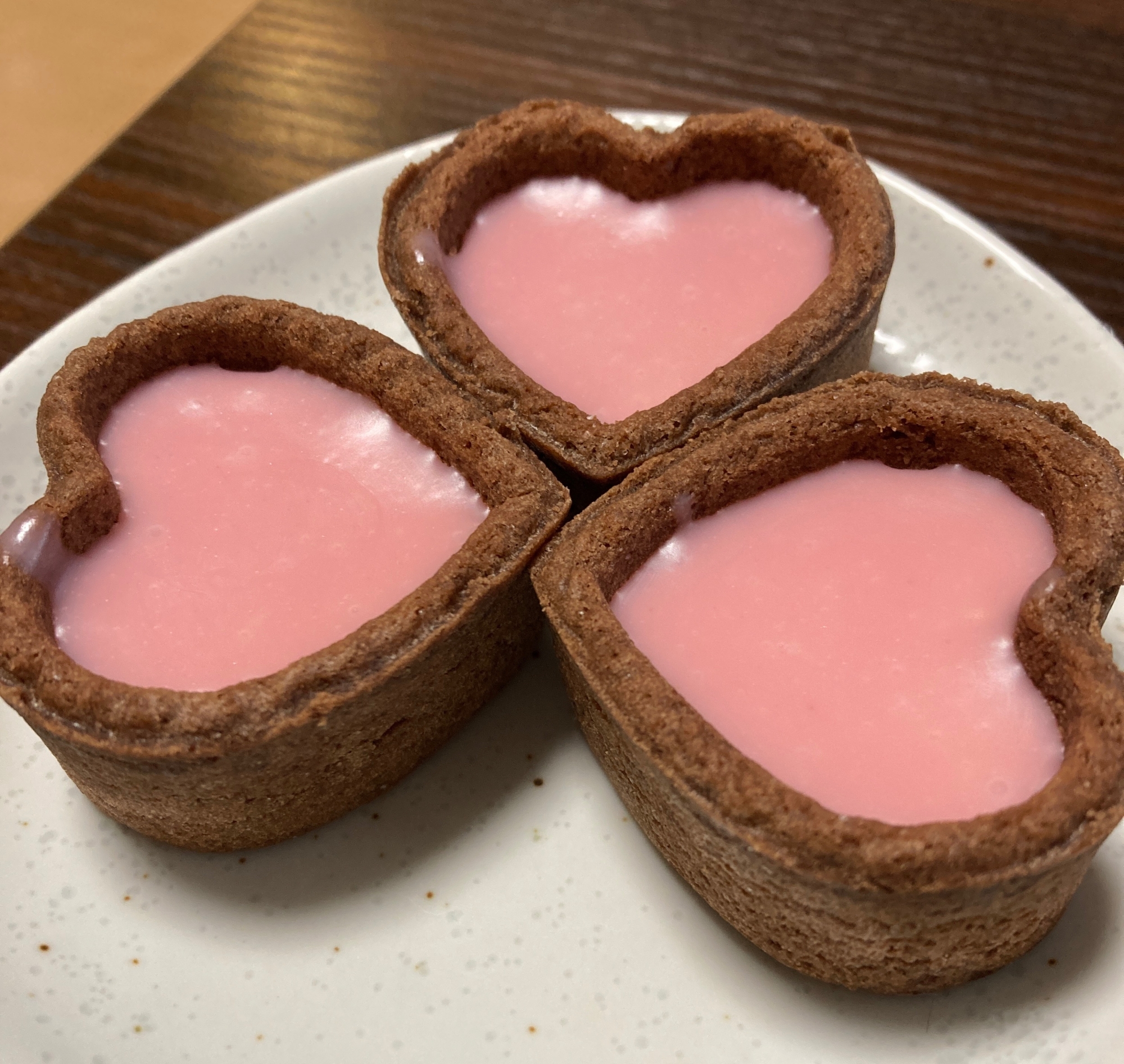 いちごの生チョコタルト♡