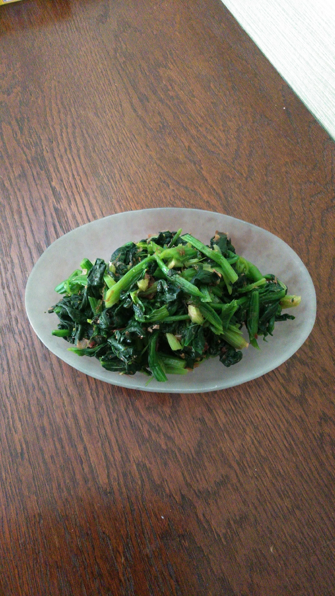 おつまみほうれん草 レシピ 作り方 By パディントン 楽天レシピ