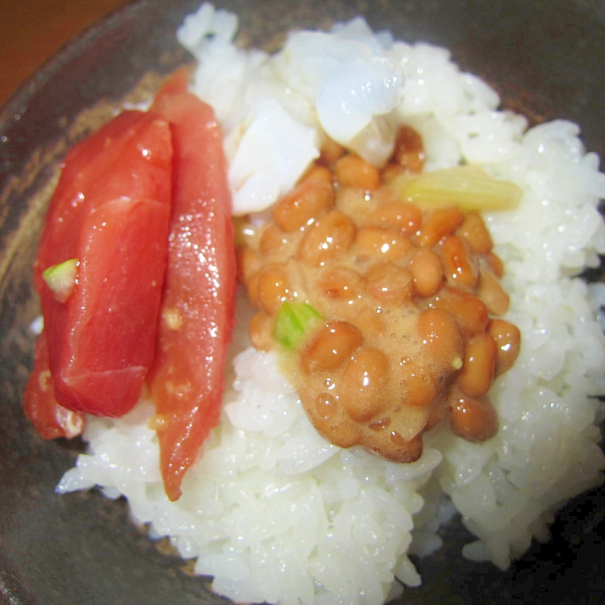 生蛸納豆鮪御飯