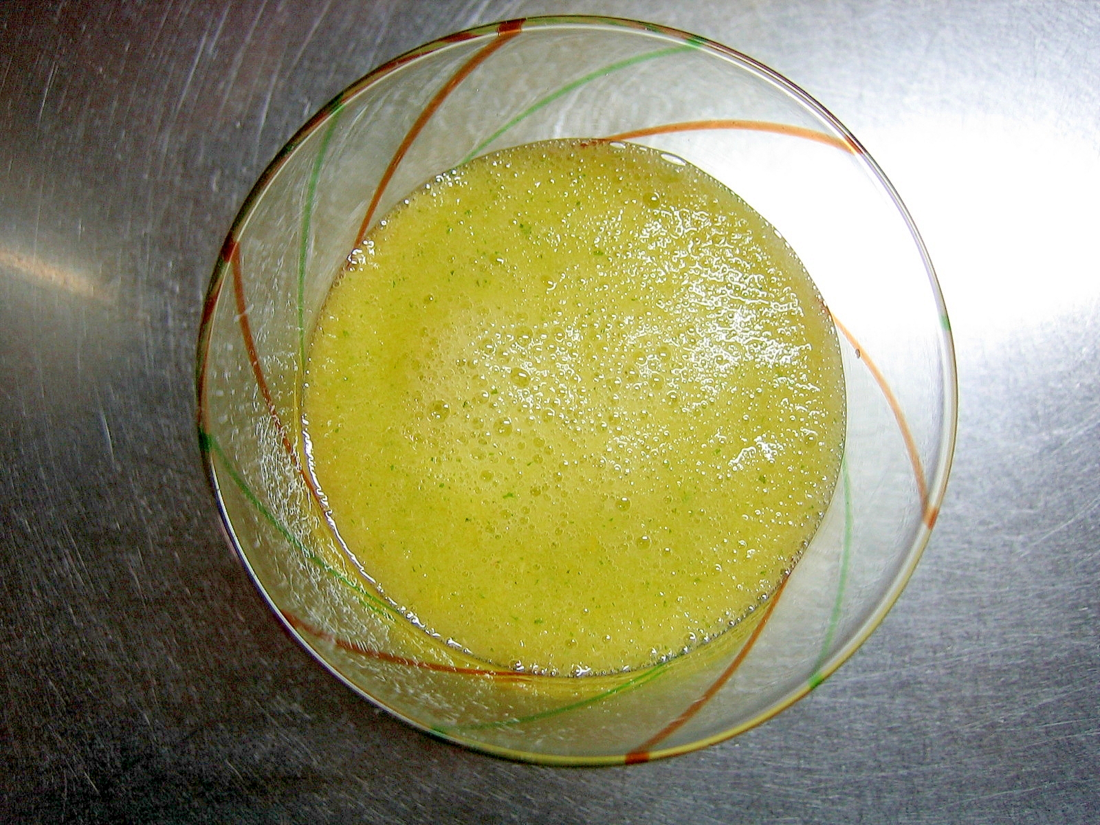 大葉＆りんご＆オレンジの蜂蜜入りミックスジュース