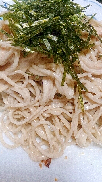 アレンジ蕎麦(ツナマヨ)