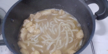 味噌汁風うどん