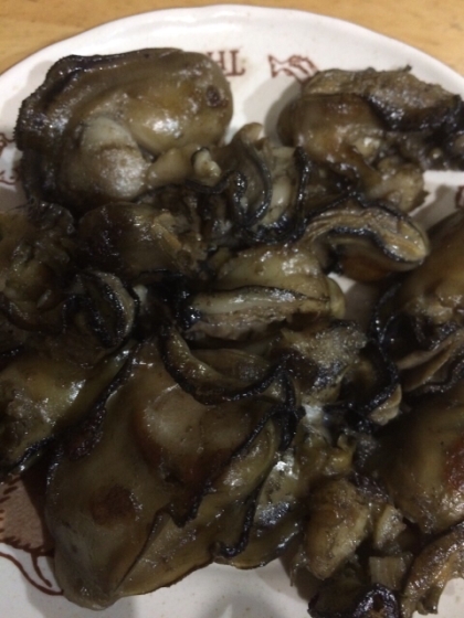 牡蠣のメイプルシロップソテー(❁・∀・❁)
