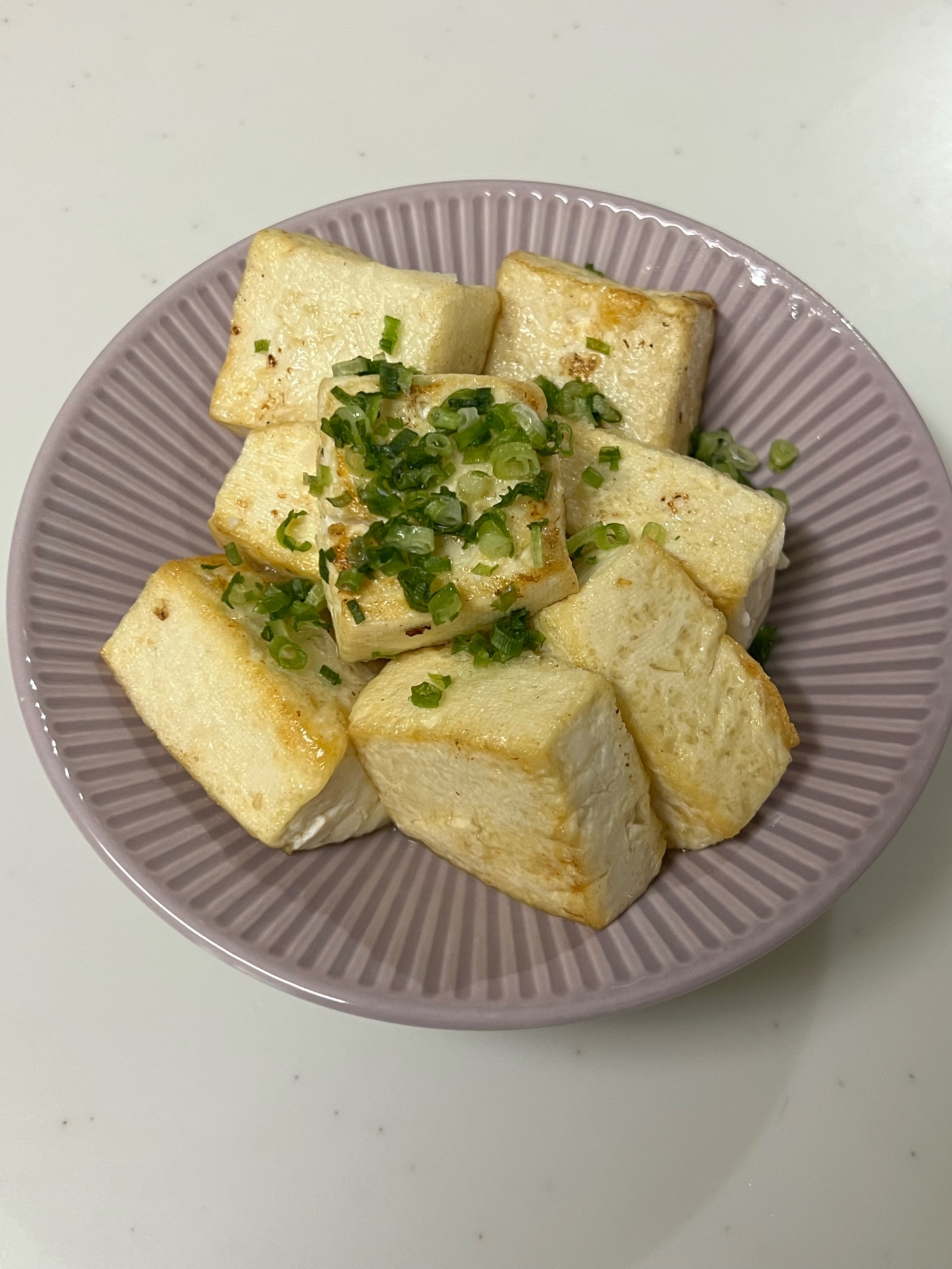 木綿豆腐のモチモチステーキ