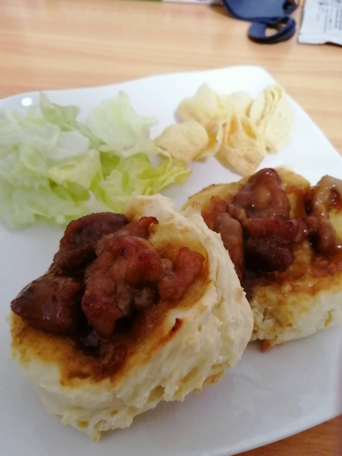 もちもち！豆腐で作るテリヤキチキンパン