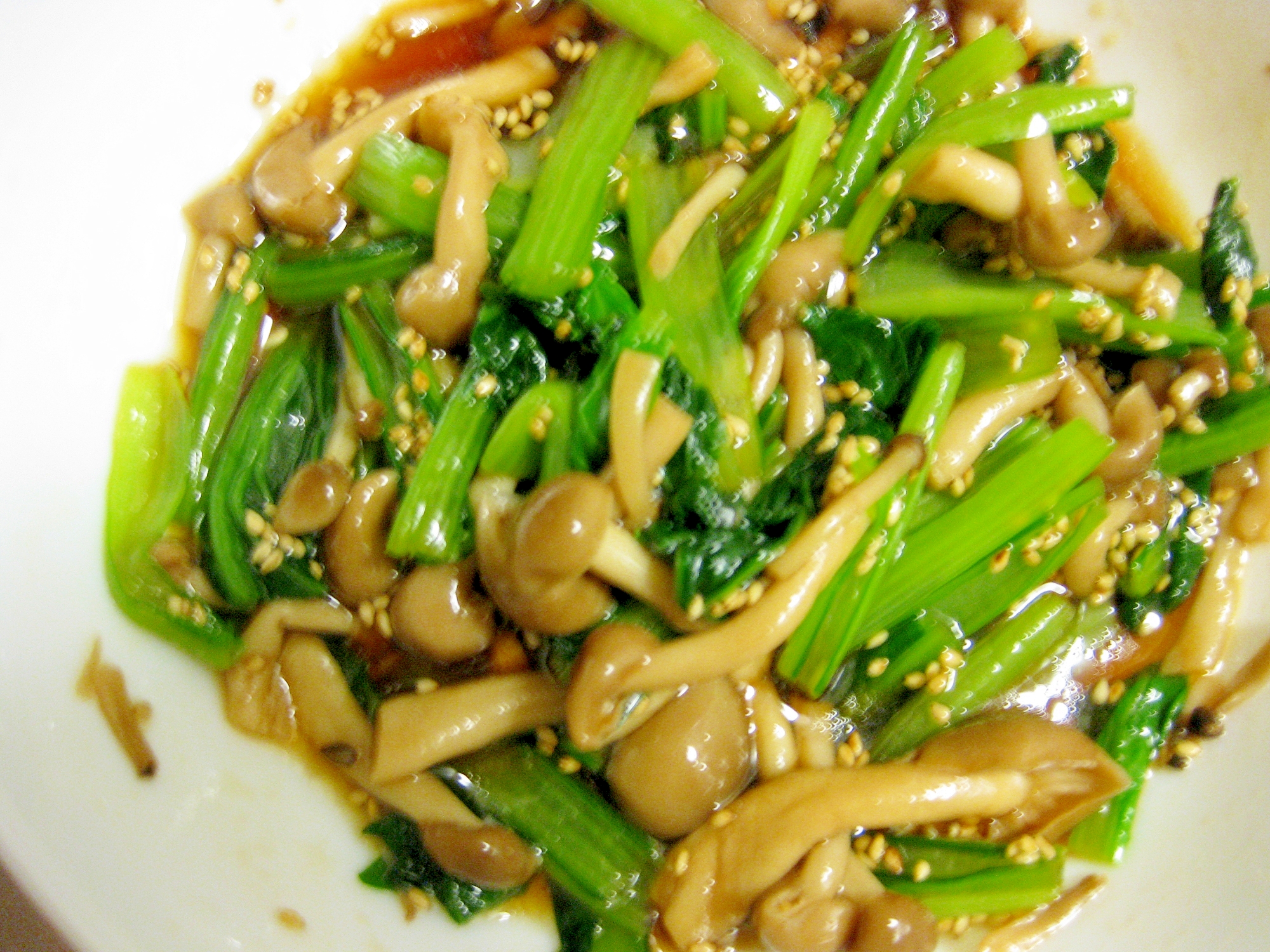 しめじと小松菜のおひたし レシピ 作り方 By Ak0409 楽天レシピ