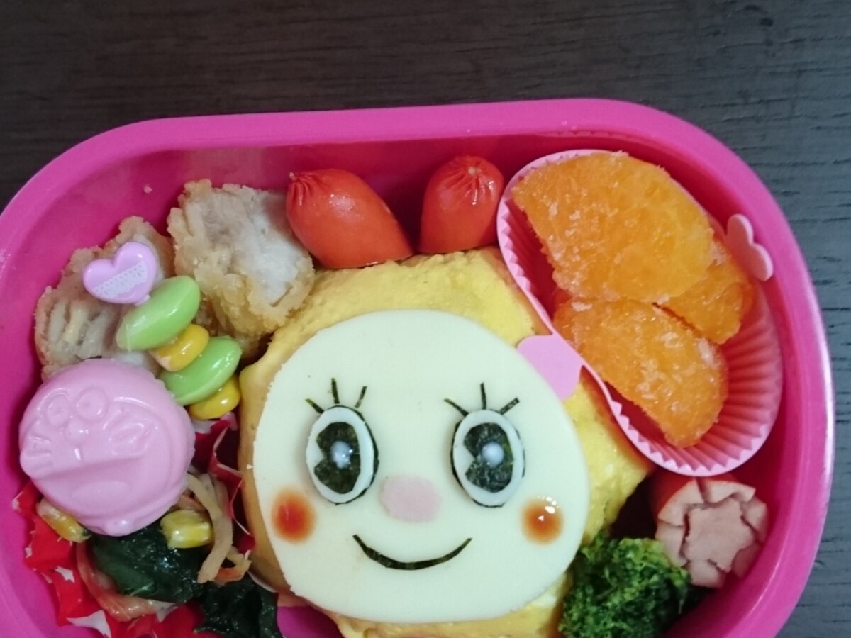 年少さんのキャラ弁 ドラミちゃん レシピ 作り方 By Yunoa101 楽天レシピ 年少さんのキャラ弁 ドラミちゃん レシピ 作り方 By Yunoa101 楽天レシピ