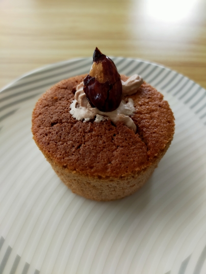 HMで作る簡単☆カフェモカ味の珈琲カップケーキ