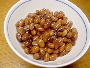 大豆のプルーン煮