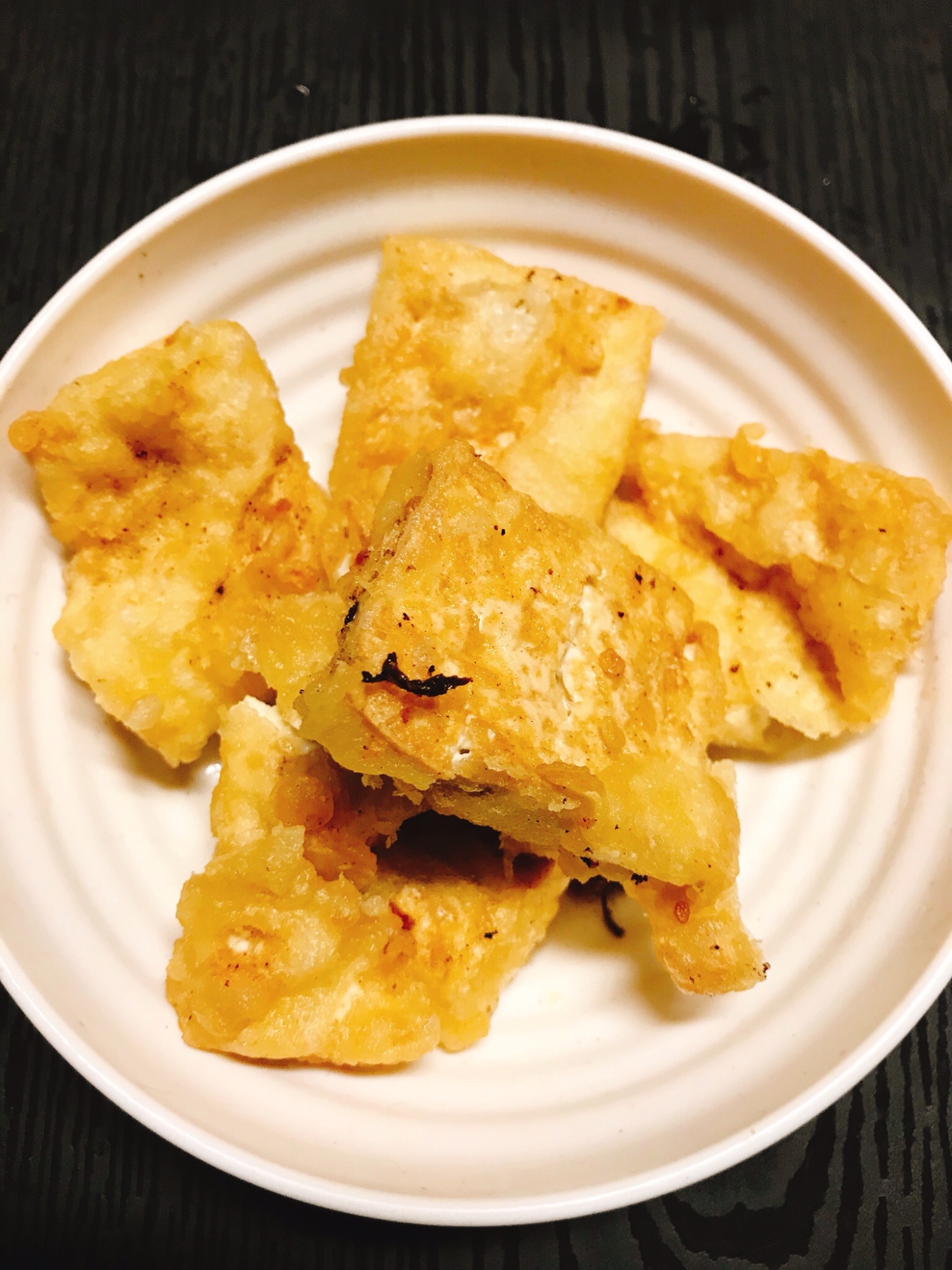 揚げ出し風！豆腐の天ぷら　15円