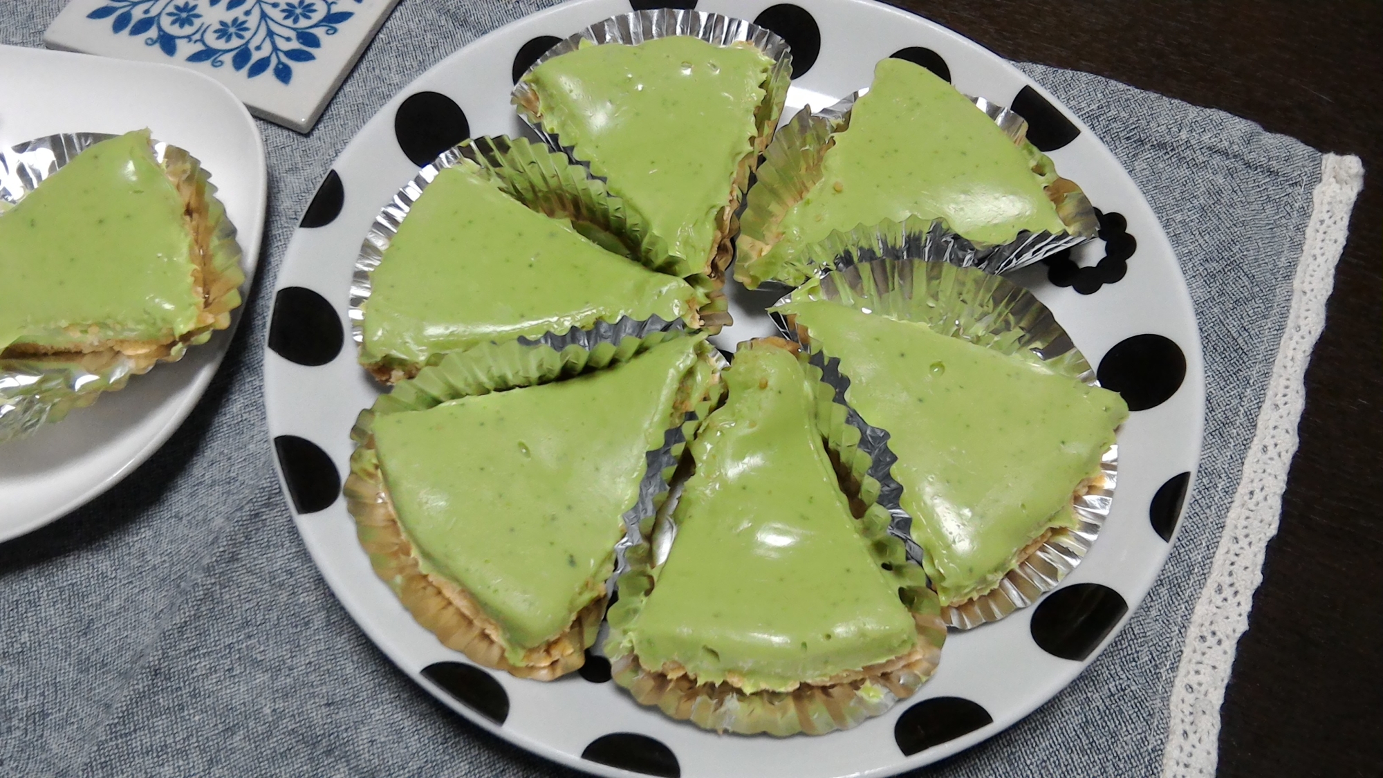 抹茶の生チョコタルト☆ドルチェグストカプセル使用☆