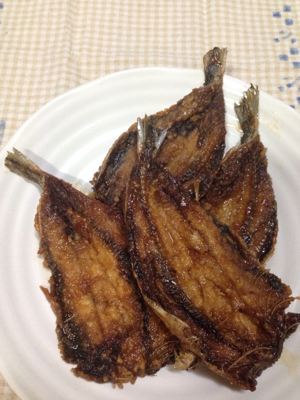 骨までやわらか！鰯の蒲焼き♪