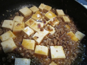 玉ねぎで＠マーボー豆腐