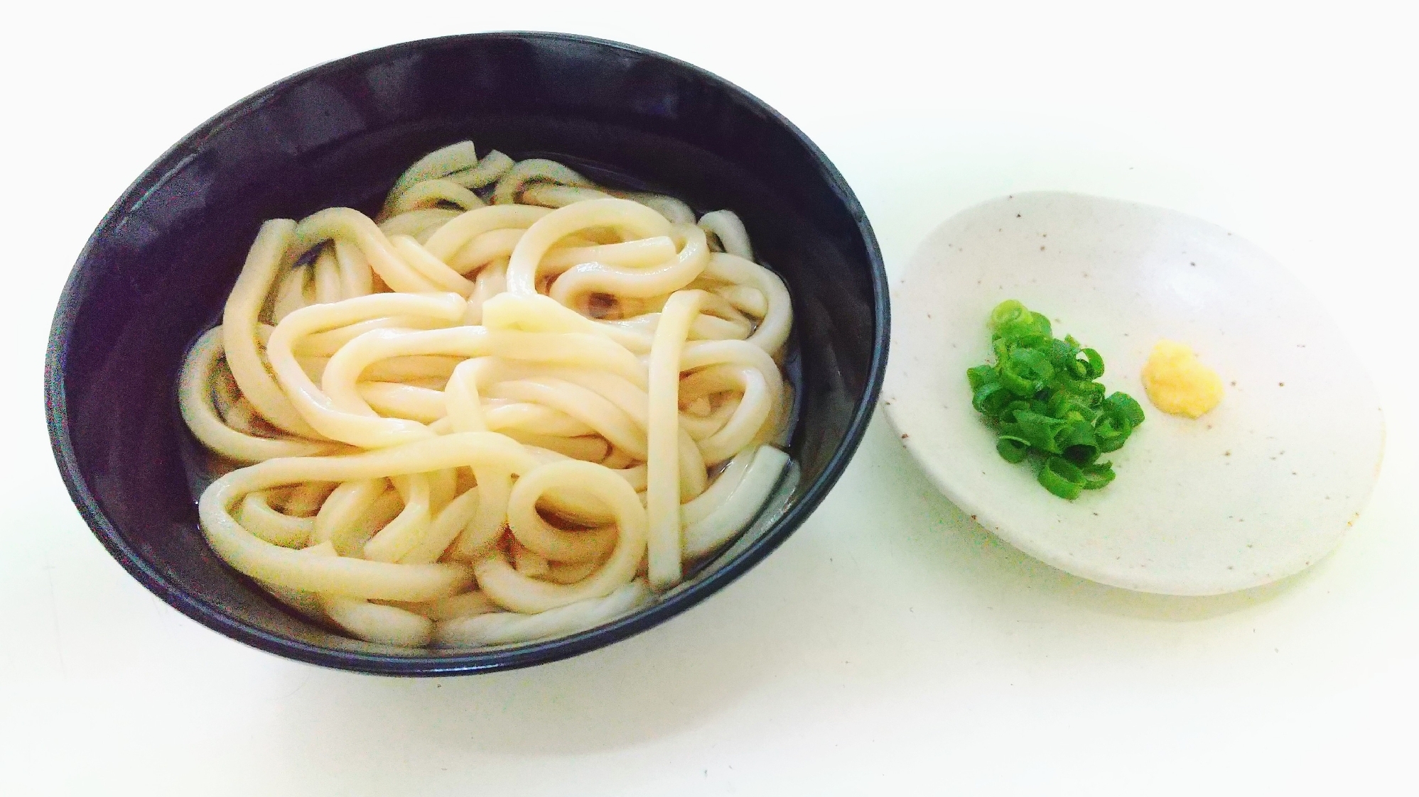 食欲がない時に!!シンプルかけうどん