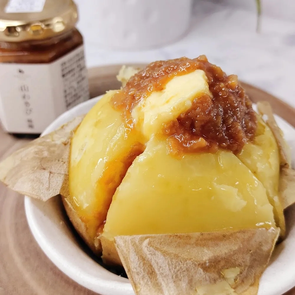 【レンチン】幸せのこっくり甘味噌じゃがバターポテト