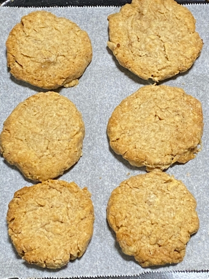 簡単な分量で！全粒粉クッキー