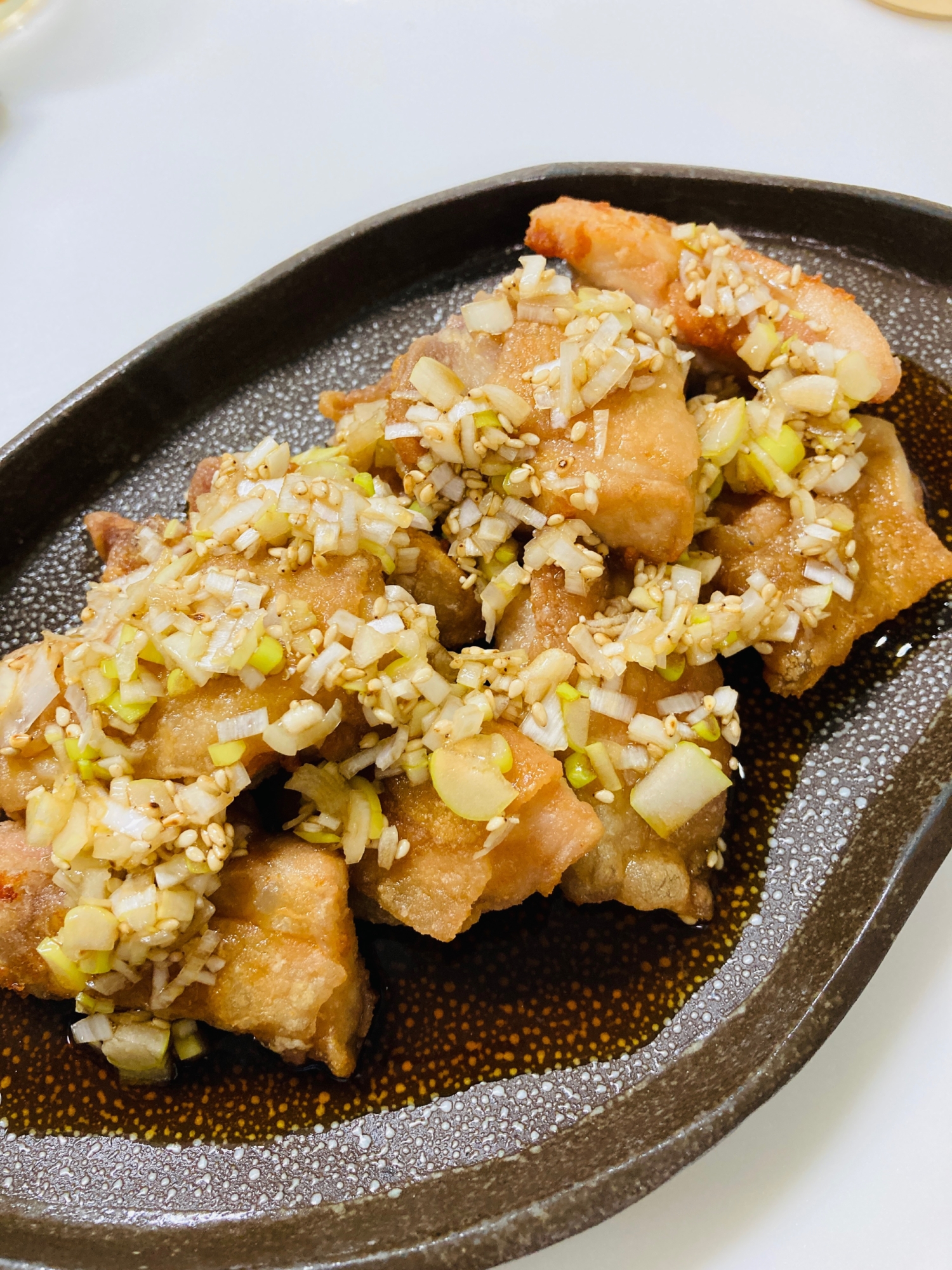 下味不要で簡単!油淋鶏