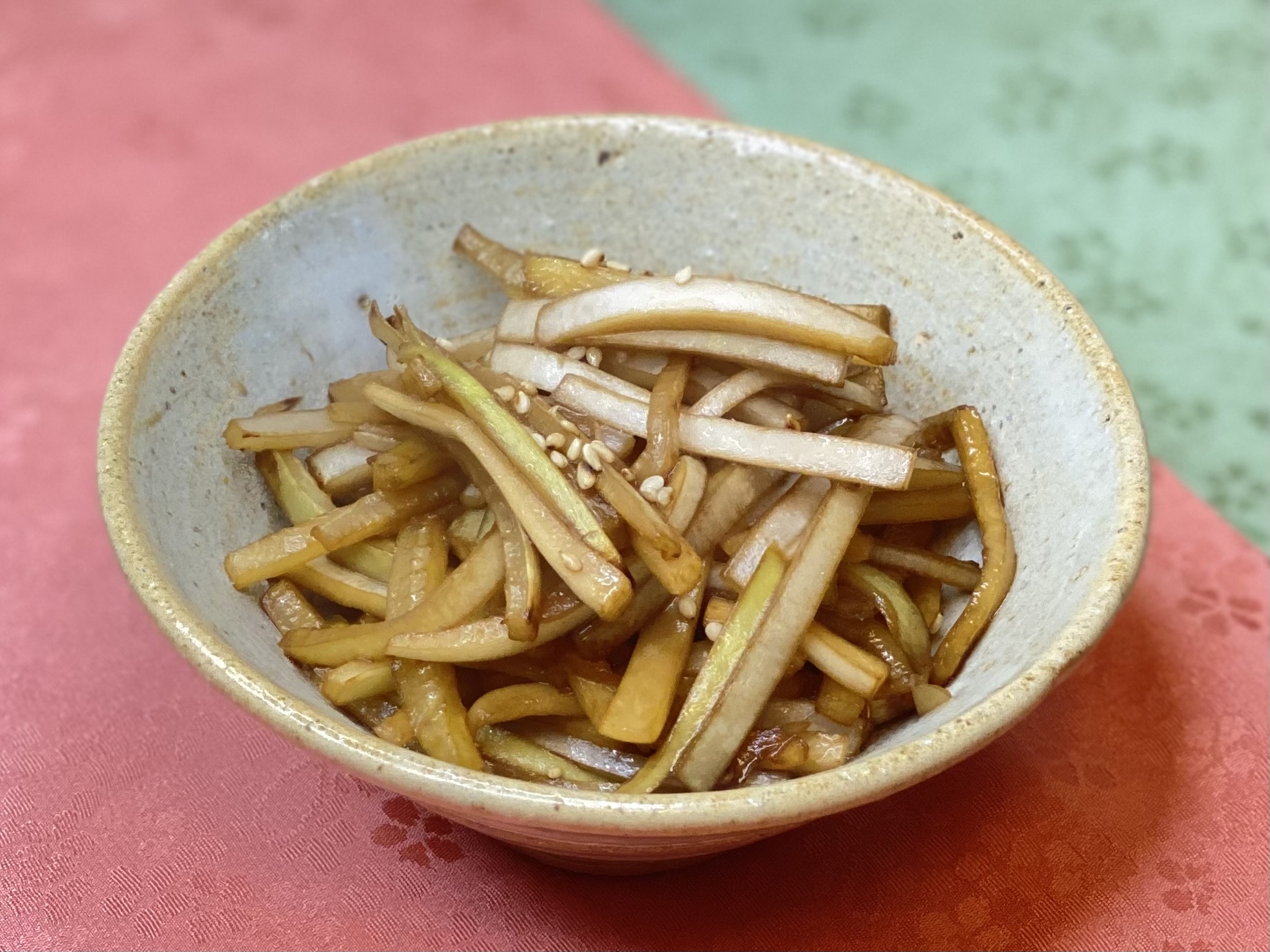 捨てないで!大根の皮のきんぴら