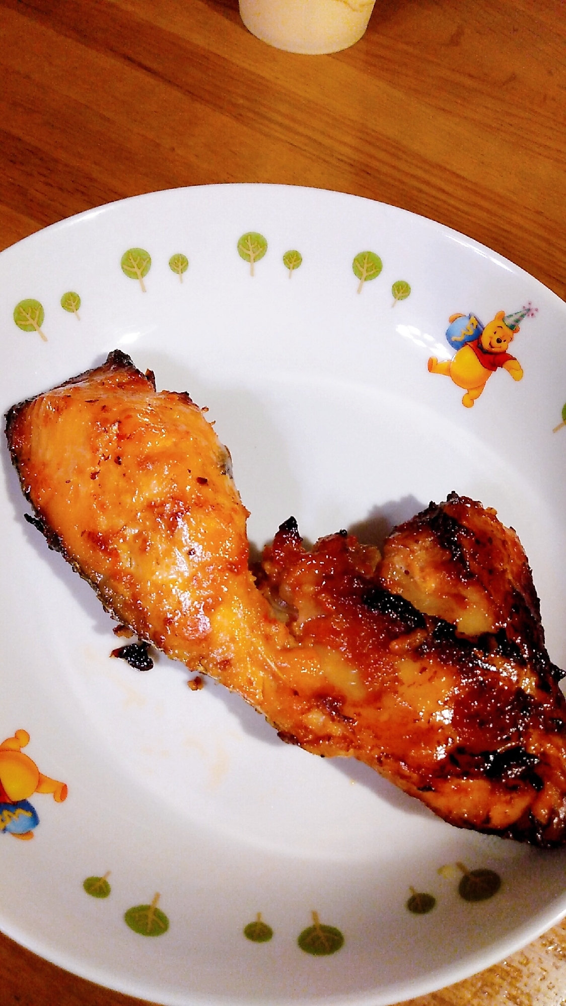 トラウトサーモンのカマ焼き！