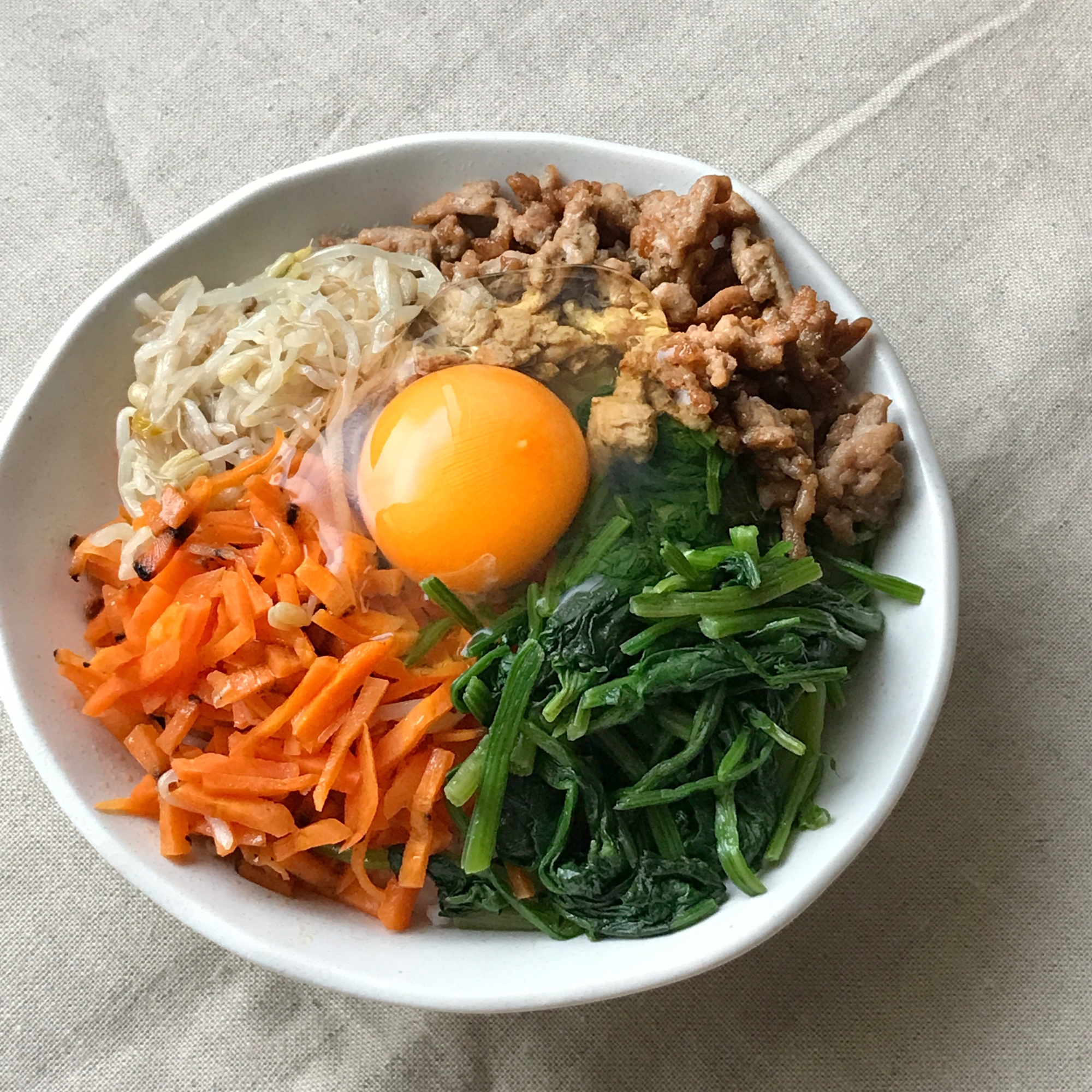 焼肉のタレで お手軽ビビンバ レシピ 作り方 By Mma05 楽天レシピ