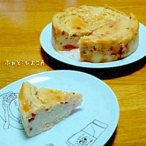 ベリーのチーズケーキ風☆ヨーグルトケーキ