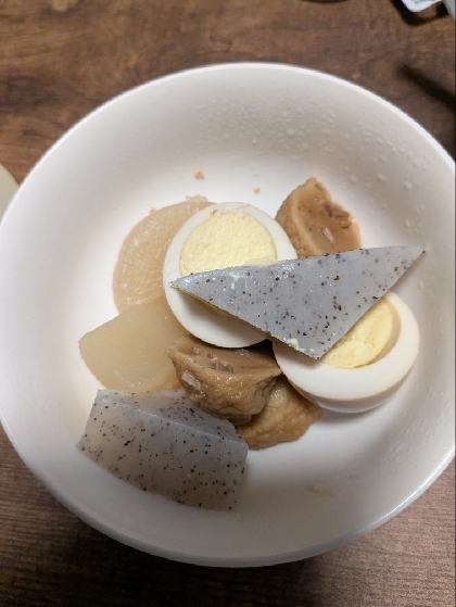 ☆圧力鍋に入れるだけ☆簡単おでん風煮物