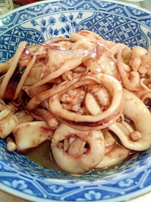 イカの照り焼き