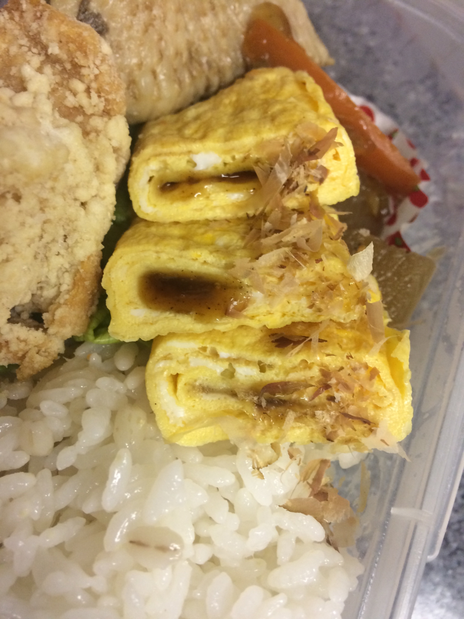 お好み焼き風卵焼き☆お弁当に