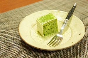 抹茶ケーキのホワイトチョココーティング レシピ 作り方 By Sprout Recipe 楽天レシピ