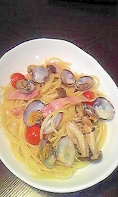 アサリとシメジのボンゴレスパゲティ レシピ 作り方 By Chili Maman 楽天レシピ アサリとシメジのボンゴレスパゲティ レシピ 作り方 By Chili Maman 楽天レシピ
