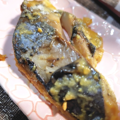 麹味噌漬けの鰆（グリル焼きで）