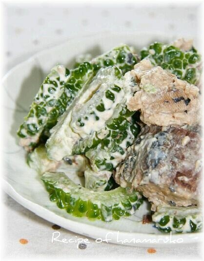 サバ水煮缶とゴーヤのサラダ レシピ 作り方 By はなまる子 楽天レシピ サバ水煮缶とゴーヤのサラダ レシピ 作り方 By はなまる子 楽天レシピ