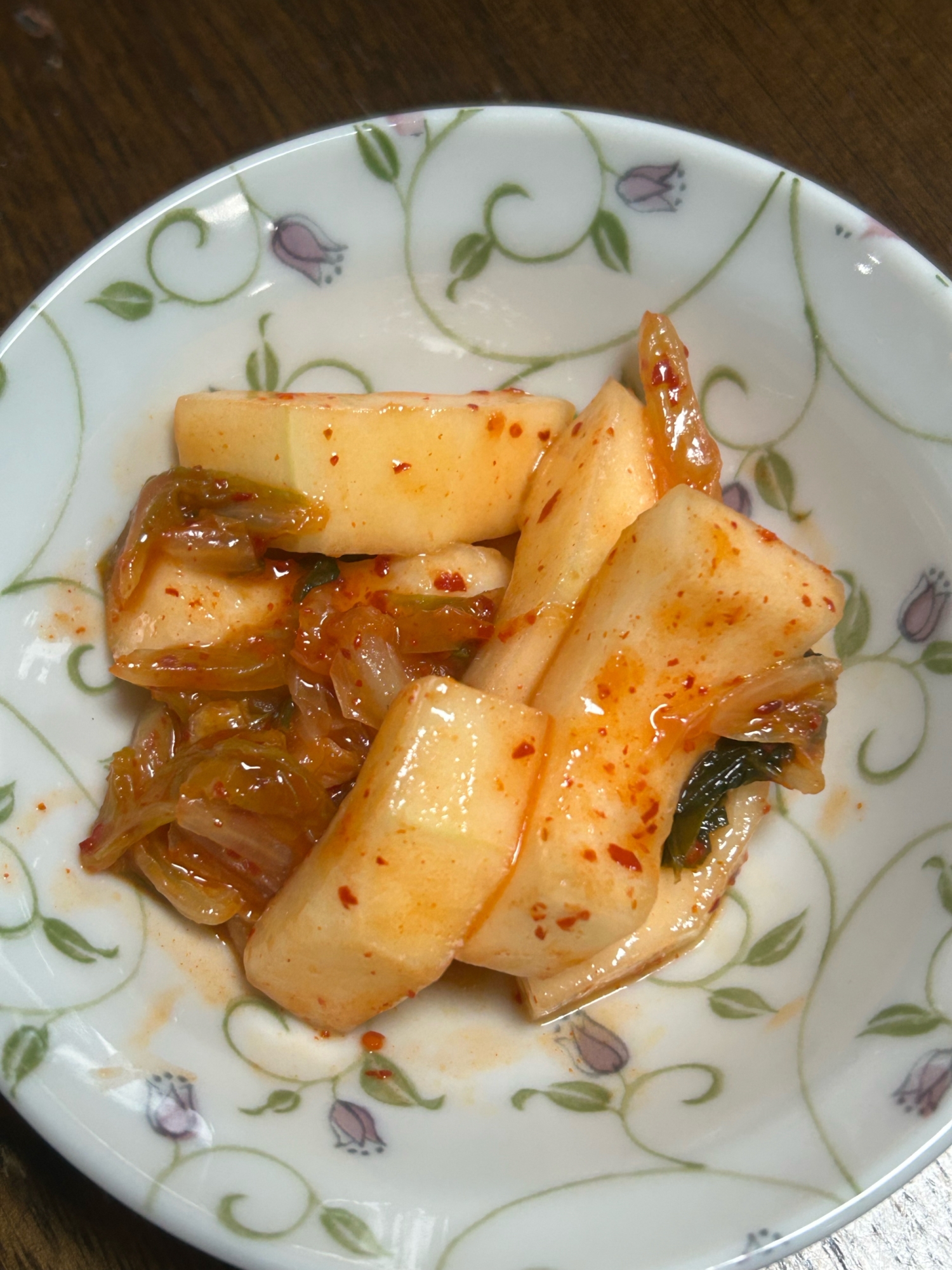 マクワウリとキムチの和物