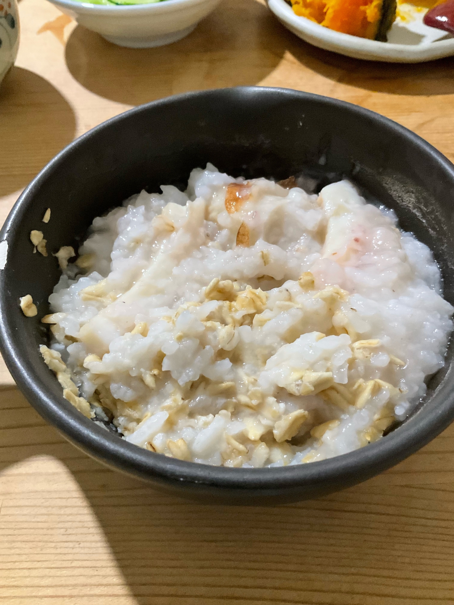 いかちくわオートミール入りご飯♪