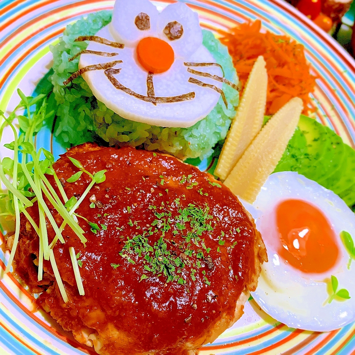 鶏ささみと長芋のヘルシー味噌バーグ